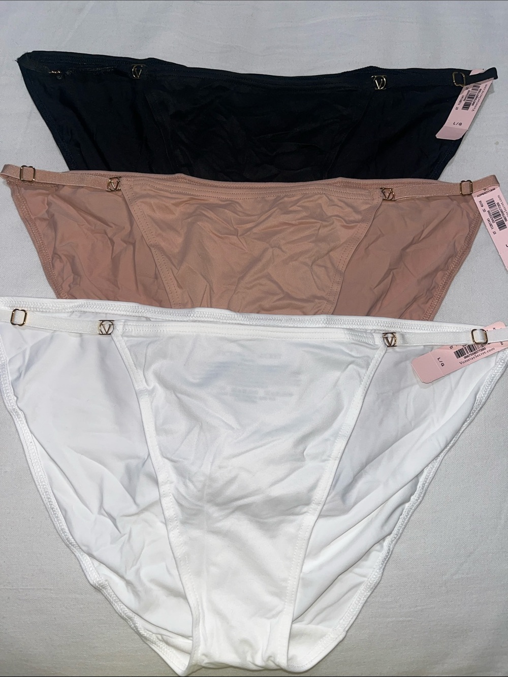 Victoria's Secret Love Cloud Adjustable Bikini Set Pack of 3